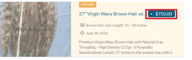 Hairsellon laest offer